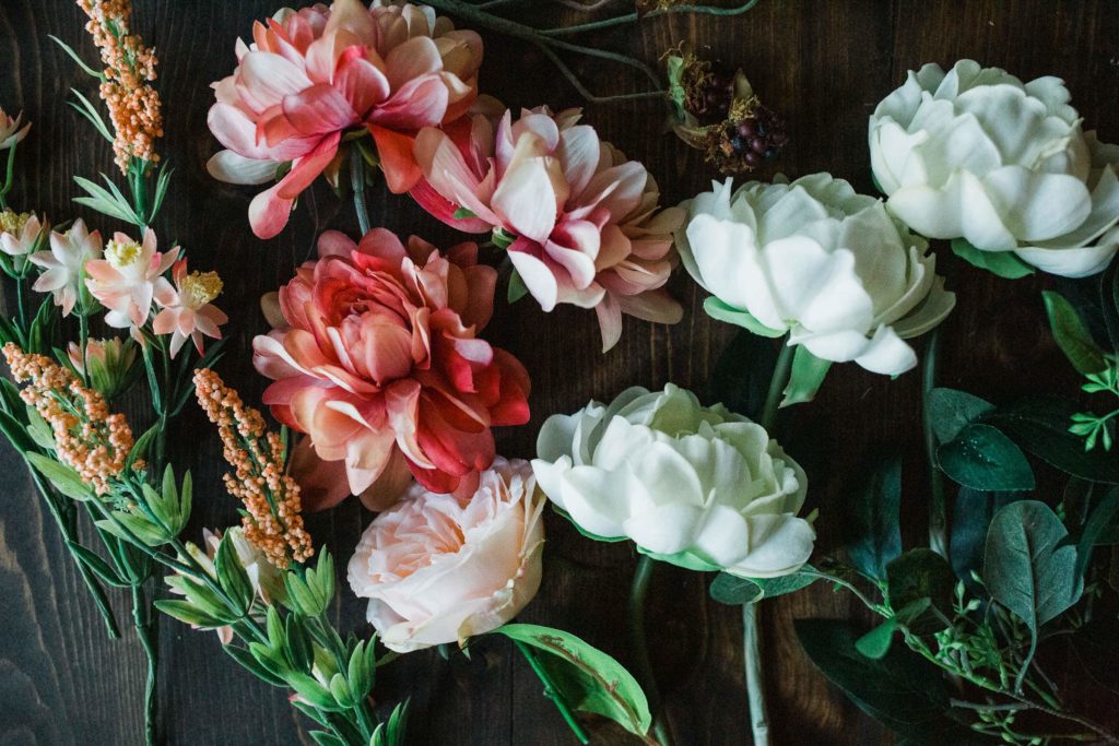 Flower choices for DIY floral bouquet for elopement