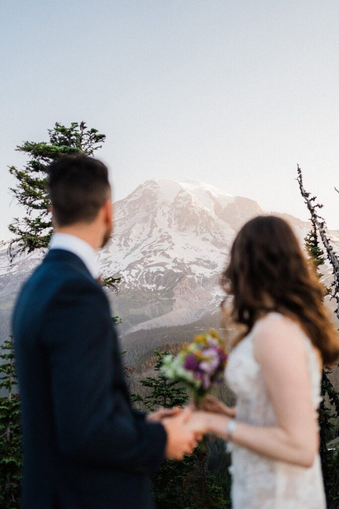 Sunrise Elopement at Mount Rainier