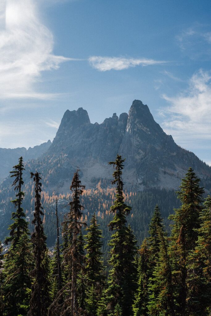 the liberty bells at Washington Pass