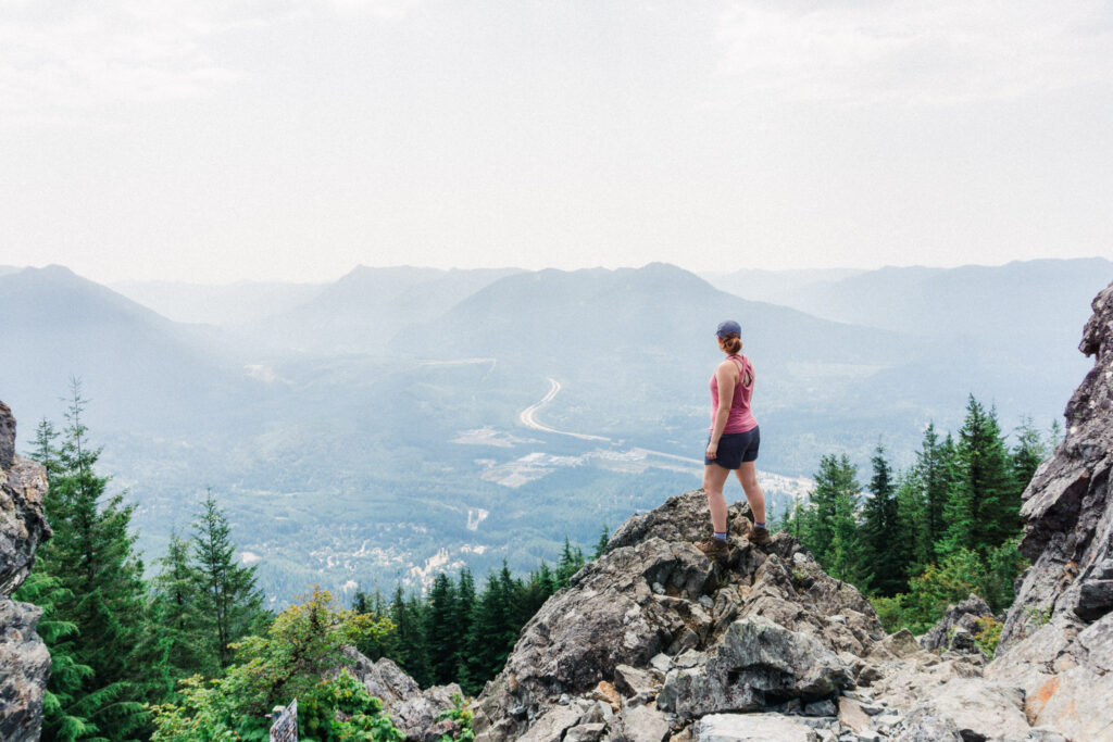 views from the top of Mt Si